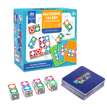 Cube Puzzle Game | Vormen leren matchen met magische kubussen - Blokkenspel